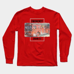 Emergency Engine 51 Long Sleeve T-Shirt